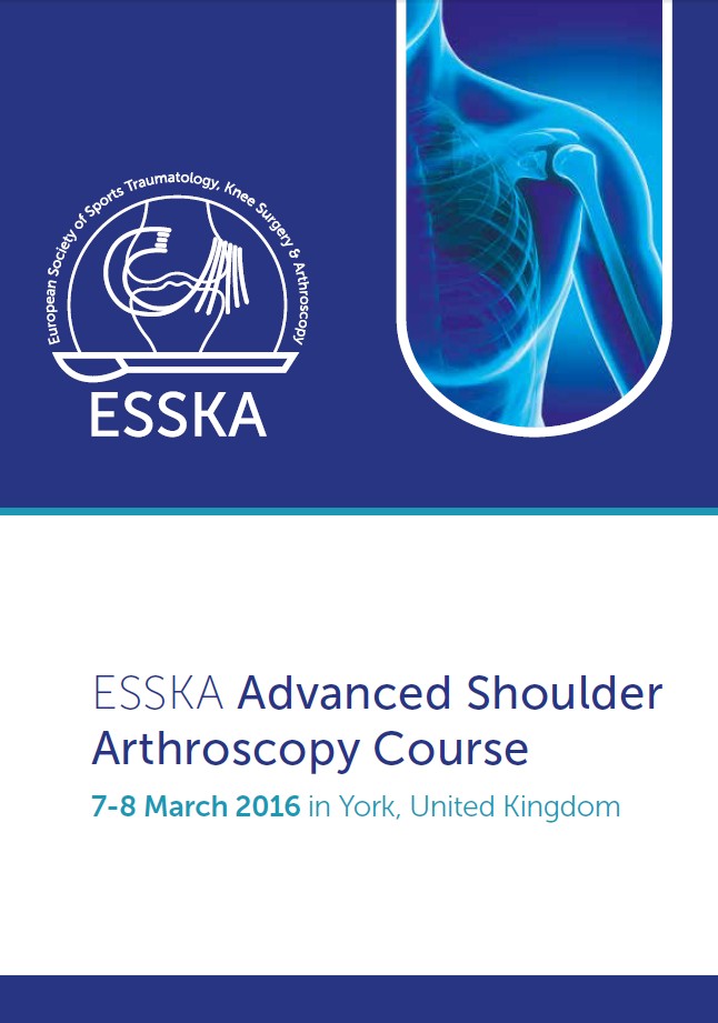 ESSKA Advanced Shoulder Arthroscopy Course Program