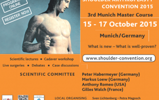 Shoulder Arthroplasty Convention 2015