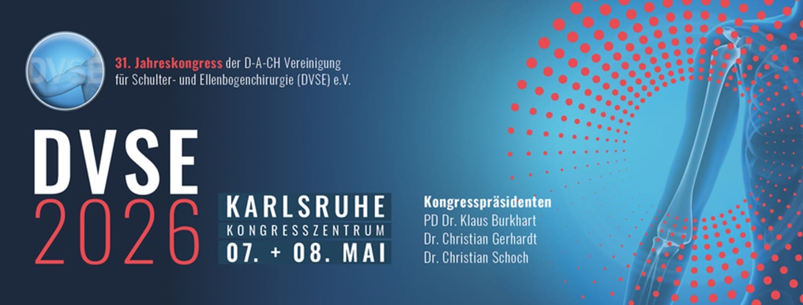 Professor Mark Tauber auf dem Jahreskongress der Deutschen Vereinigung für Schulter- und Ellenbogenchirurgie in Karlsruhe
