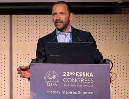 Prof. Dr. Frank Martetschläger als ESA-Präsident beim ESSKA Kongress 2026 in Prag