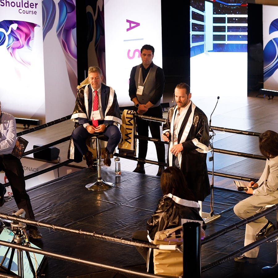 Prof. Martetschläger beim internationalen Schulterkurs in Athen – Vortrag zur Rotatorenmanschette