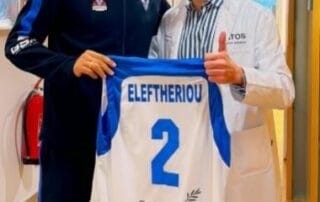 Basketballspieler Rafail Eleftheriou
