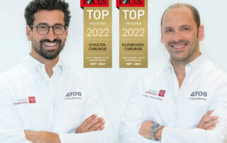 Schulterchirurgie, Ellenbogenchirurgie - Prof. Tauber und Prof. Martetschlaeger - Focus TOP-Mediziner 2022