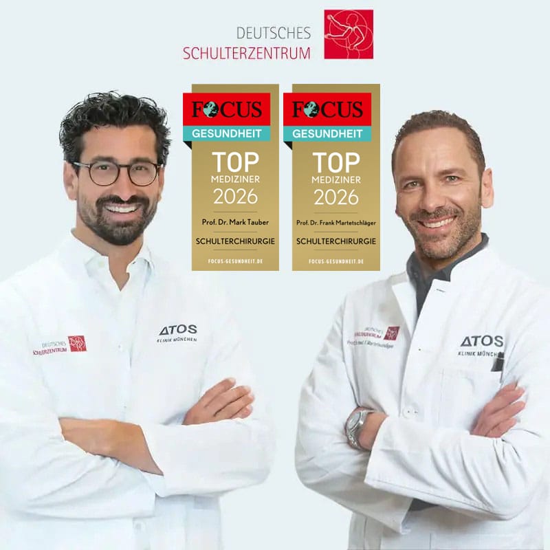 Schulterspezialist, Ellenbogenspezialist, Assoc.-Prof. PMU Salzburg Tauber, Prof. Dr. Martetschläger - Deutsches Schulterzentrum München