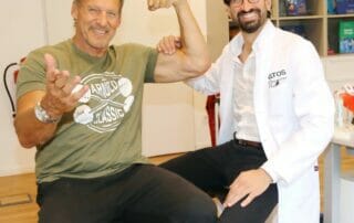 Ralf Möller unterzog sich einer medizinischen Beratung bei Prof. Dr. Mark Tauber